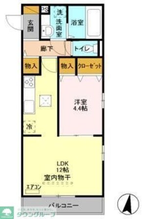 アネシスの物件間取画像
